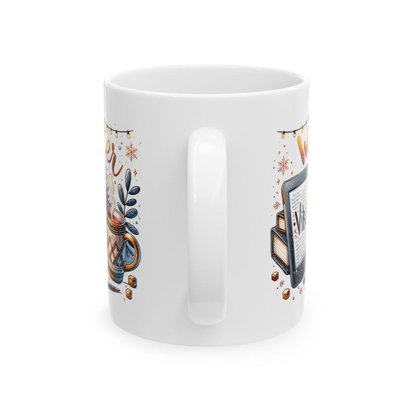 Winter Vibes Kindle Mug