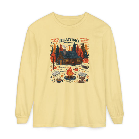 Reading Retreat Long Sleeve Tee