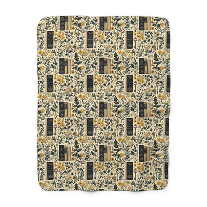 Secret Garden Chapters Sherpa Blanket