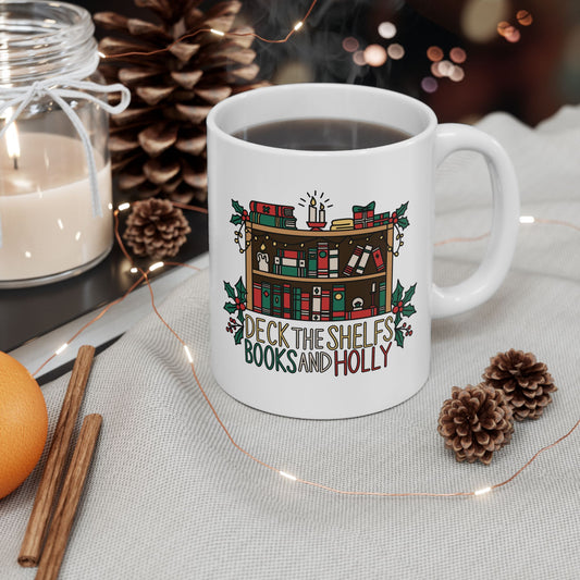 Deck the Shelves Mug