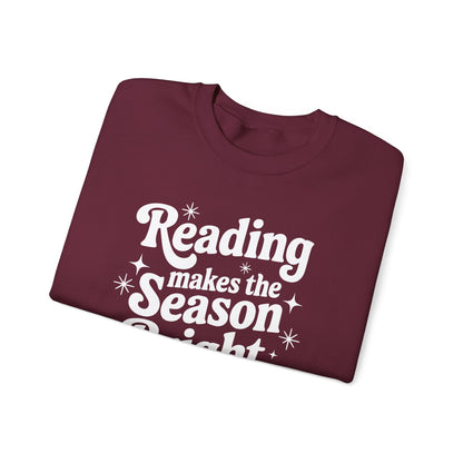 Reading Makes the Season Bright Sweatshirt