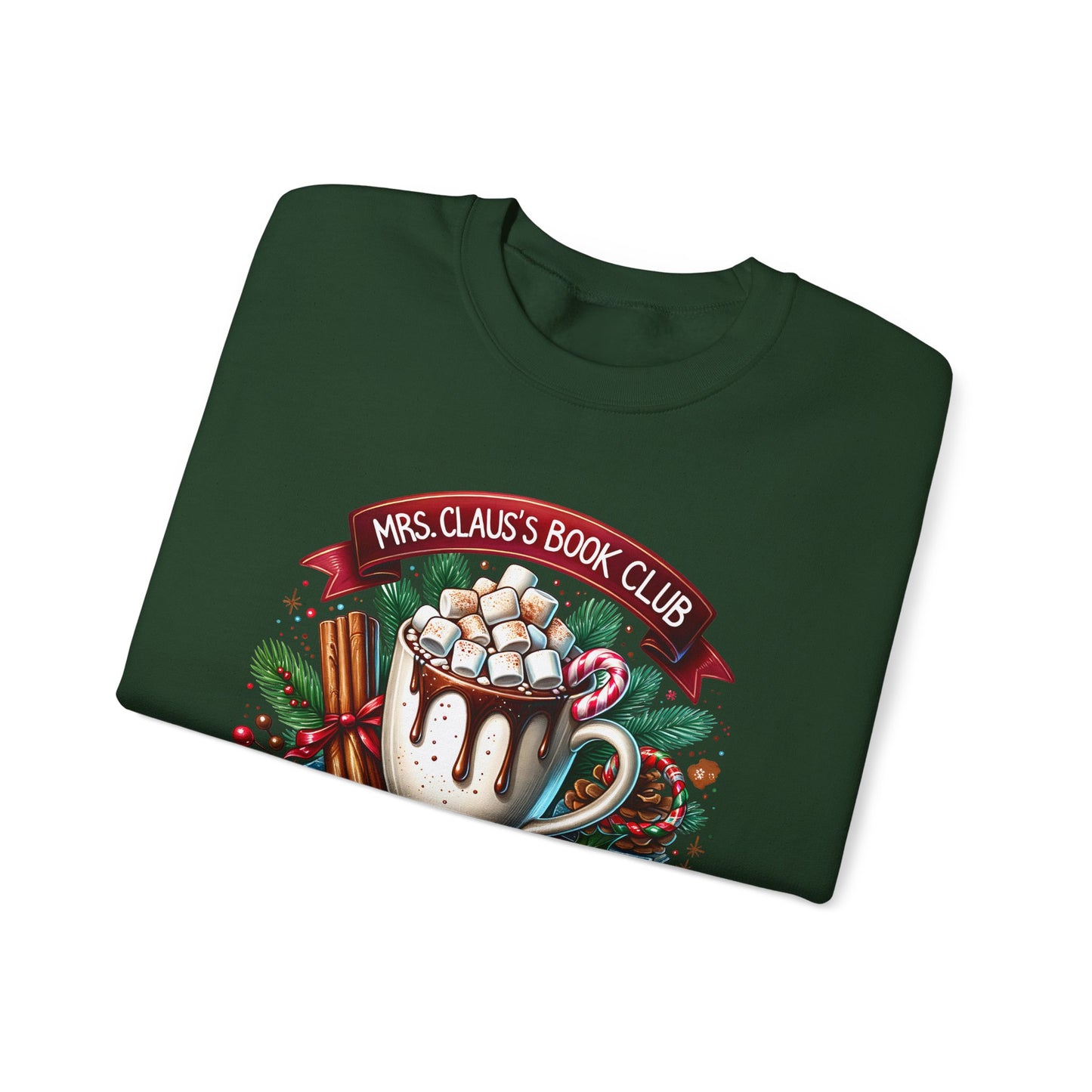 Mrs. Claus's Book Club Sweatshirt