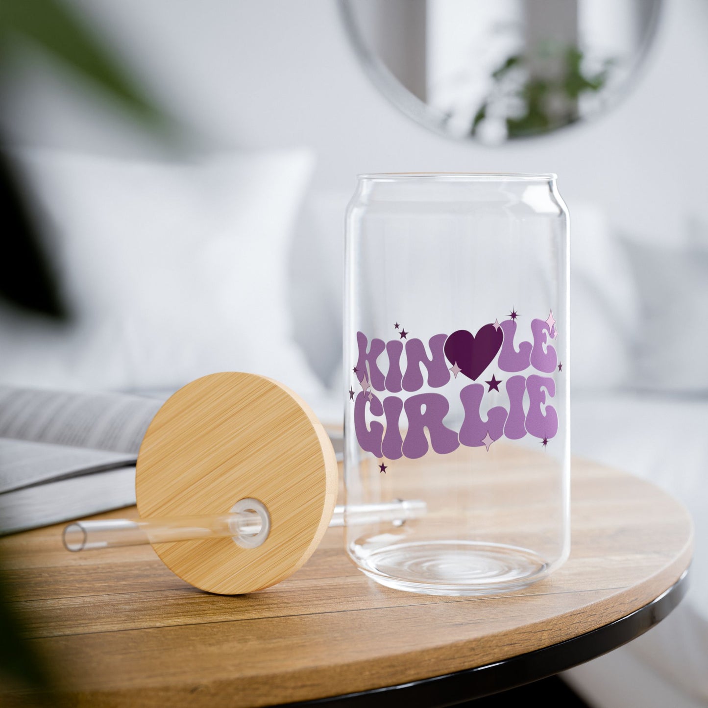 Kindle Girlie Sipper Glass