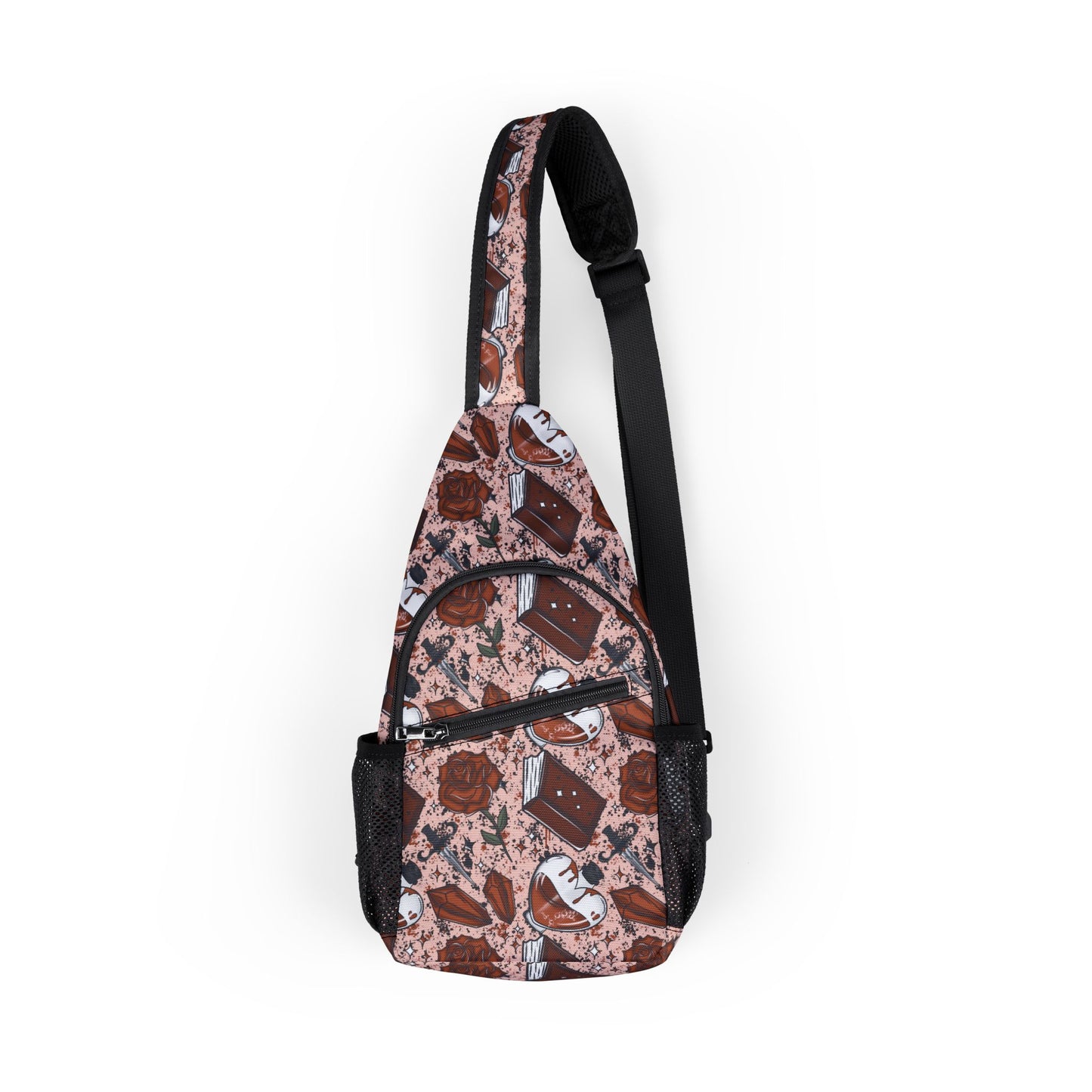 Crimson Romance Chest Bag