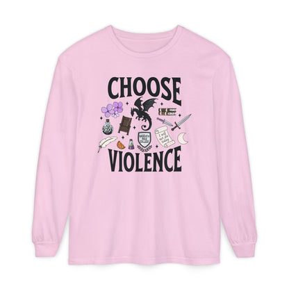 Choose Violence Long Sleeve Tee