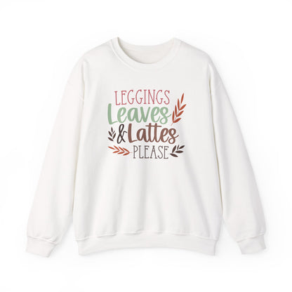 Leggings Leaves & Lattes Sweatshirt