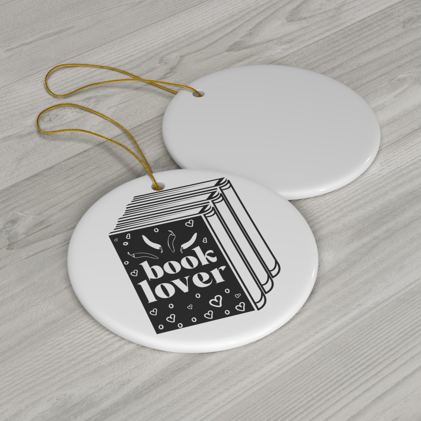 Book Lover Ornament