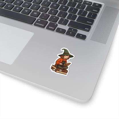 Library Witch Sticker