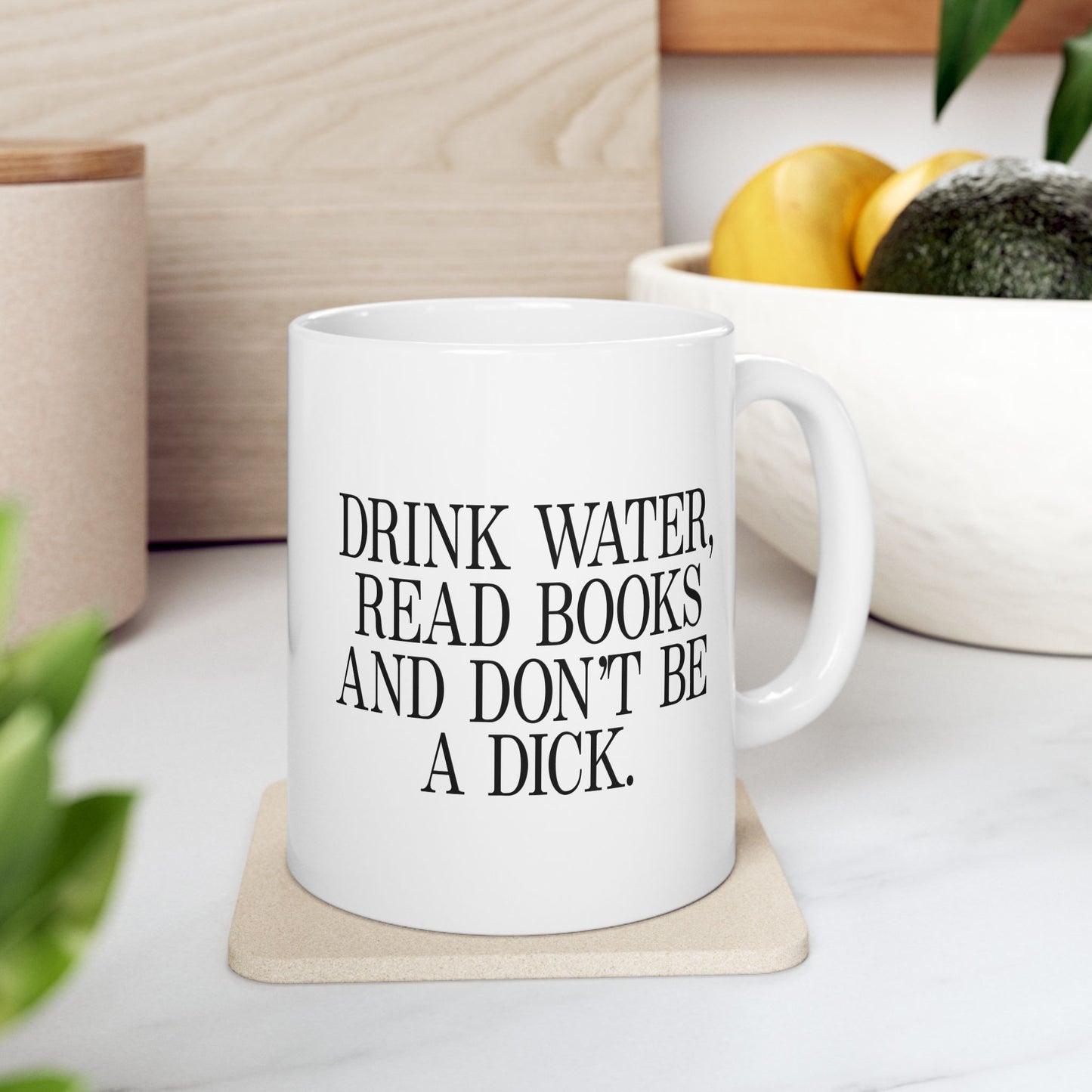 Drink Water & Read Books Mug