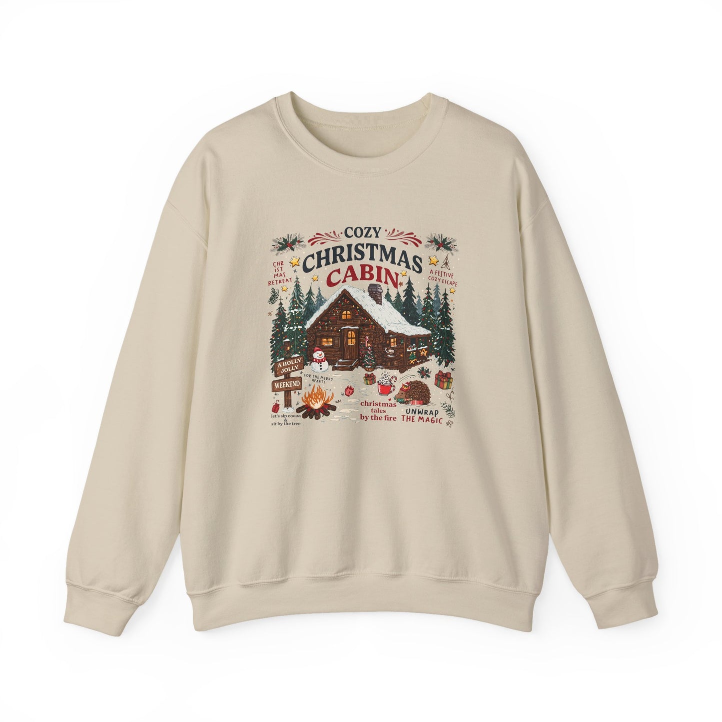 Christmas Cabin Sweatshirt