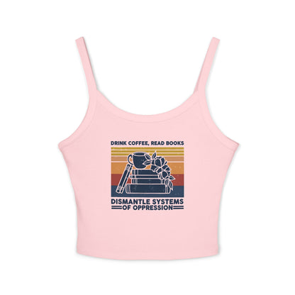 Drink Coffee Read Books Tank