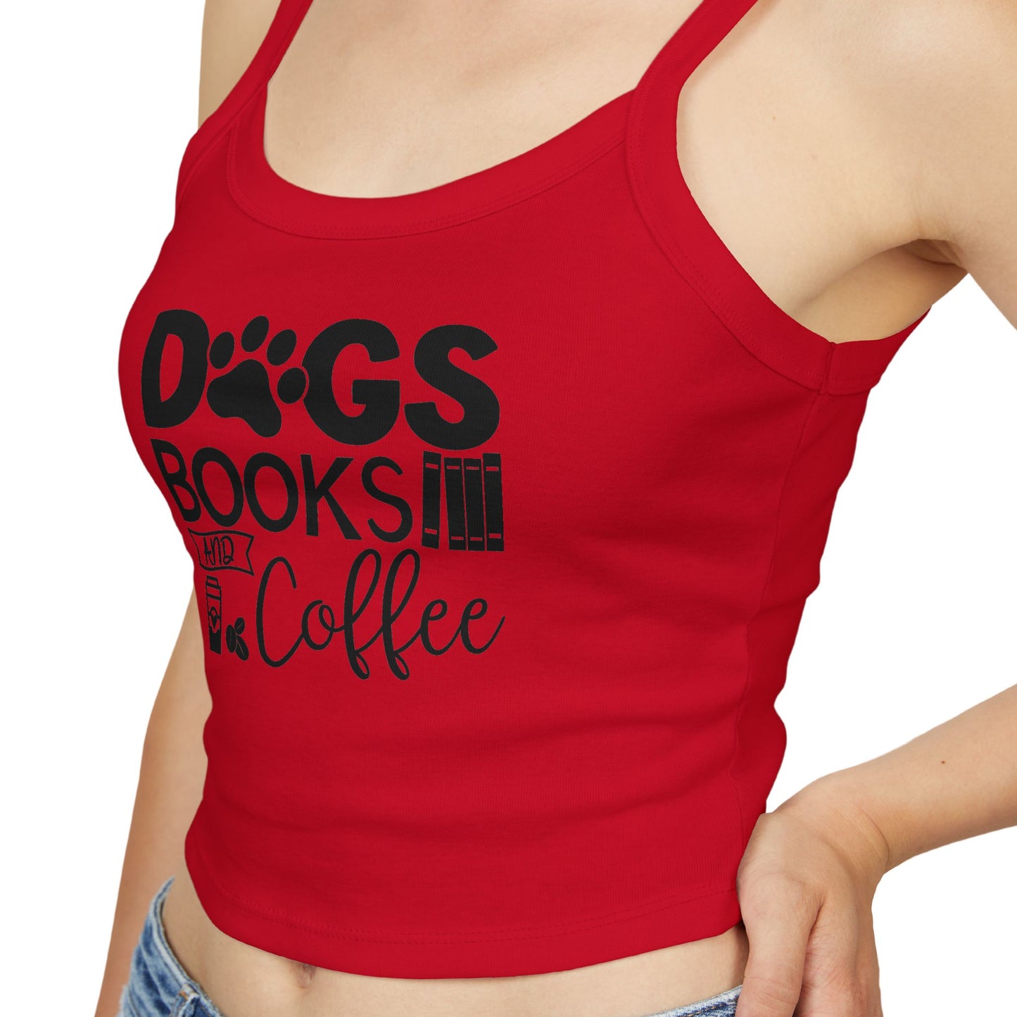 Dogs Books & Coffee Tank