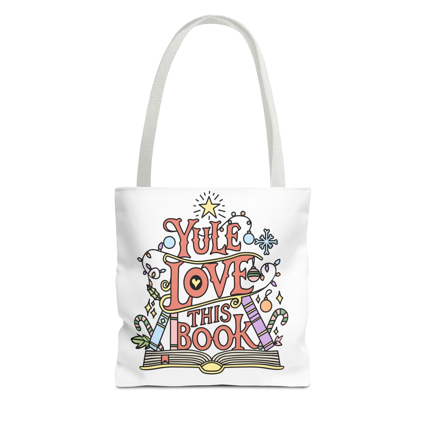 Yule Love This Book Tote Bag