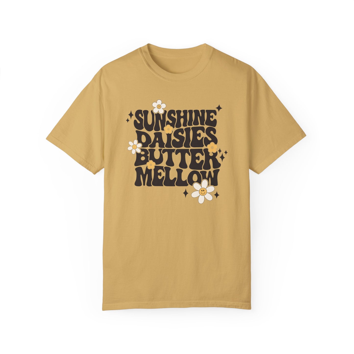Sunshine Daisies Butter Mellow Tee