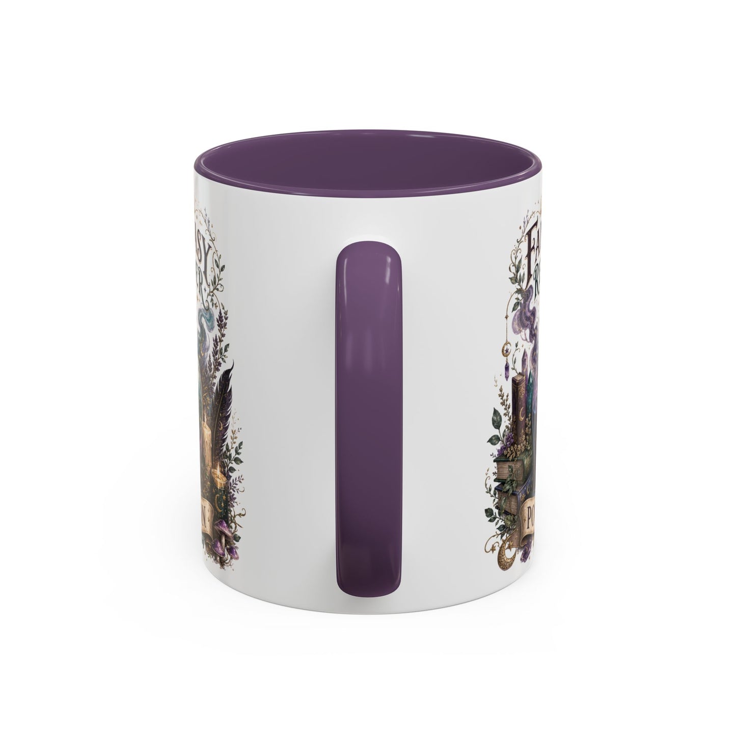 Fantasy Reader Potion Mug — Illustrated Witchy Coffee Cup for Book Lovers