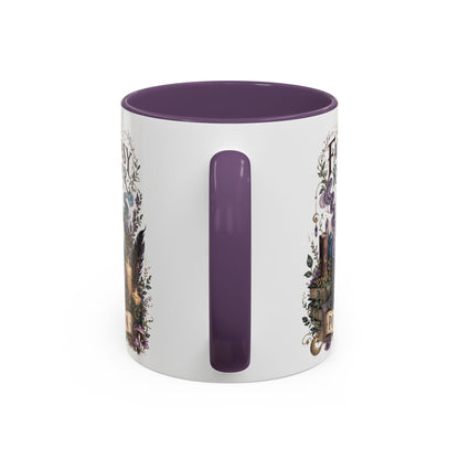 Fantasy Reader Potion Mug — Illustrated Witchy Coffee Cup for Book Lovers