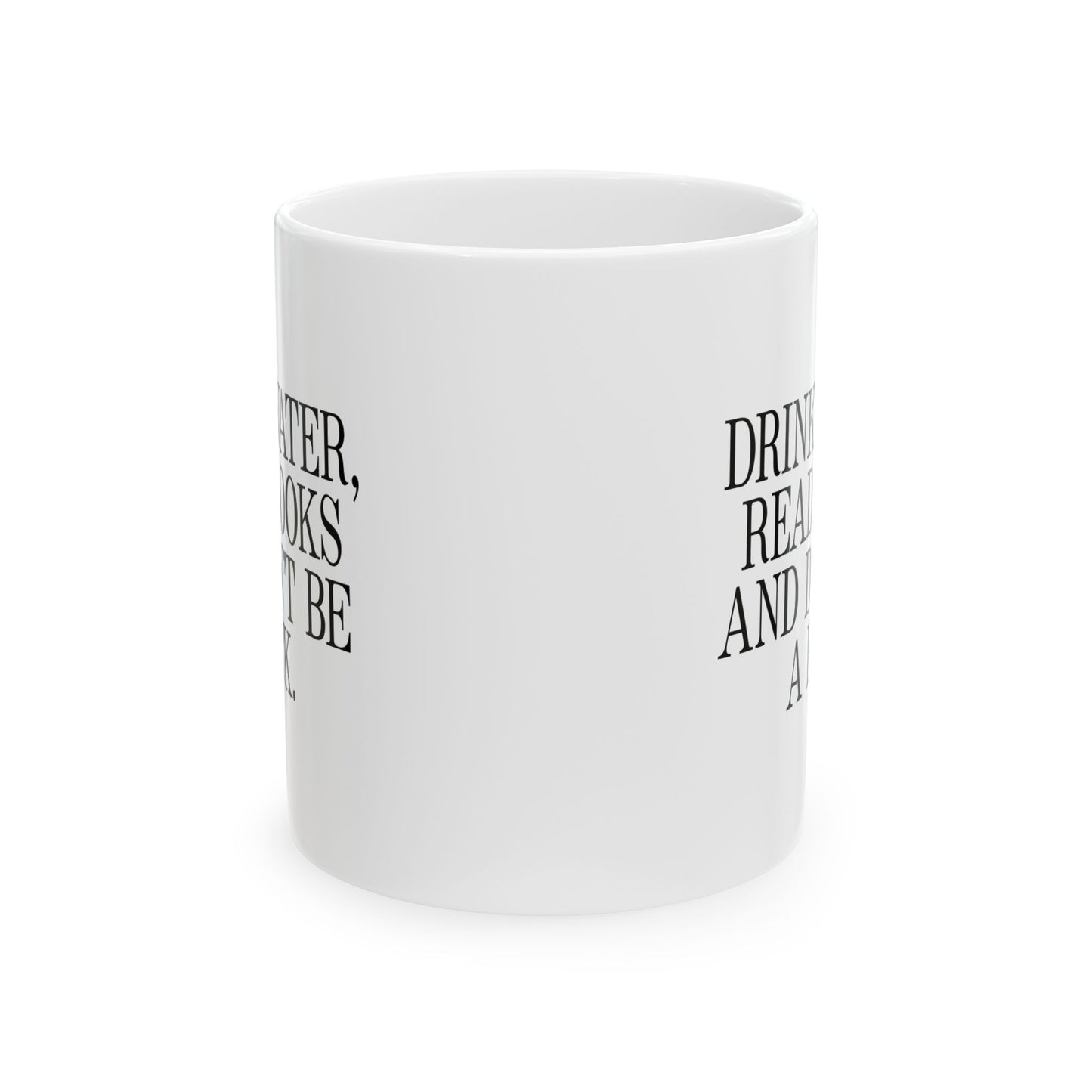 Drink Water & Read Books Mug