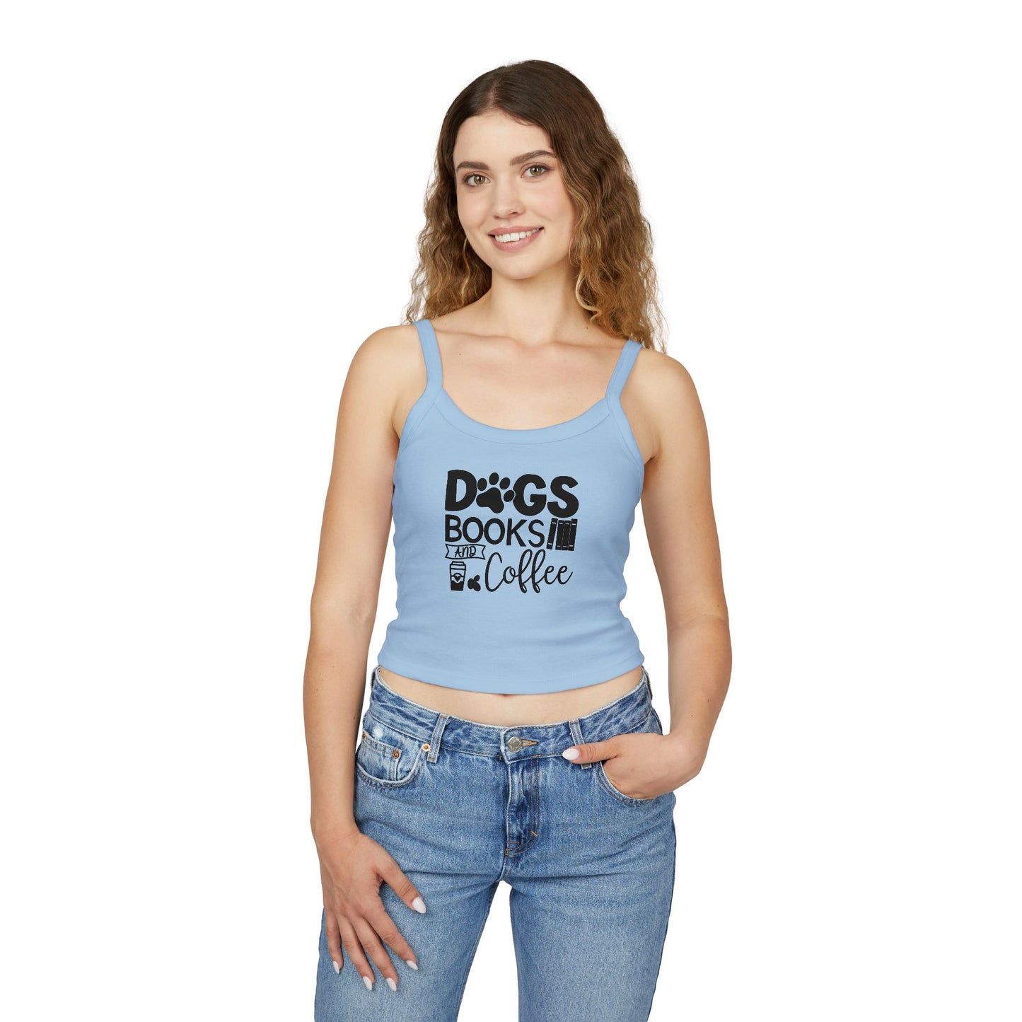 Dogs Books & Coffee Tank