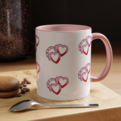 Heart Handcuffs Mug