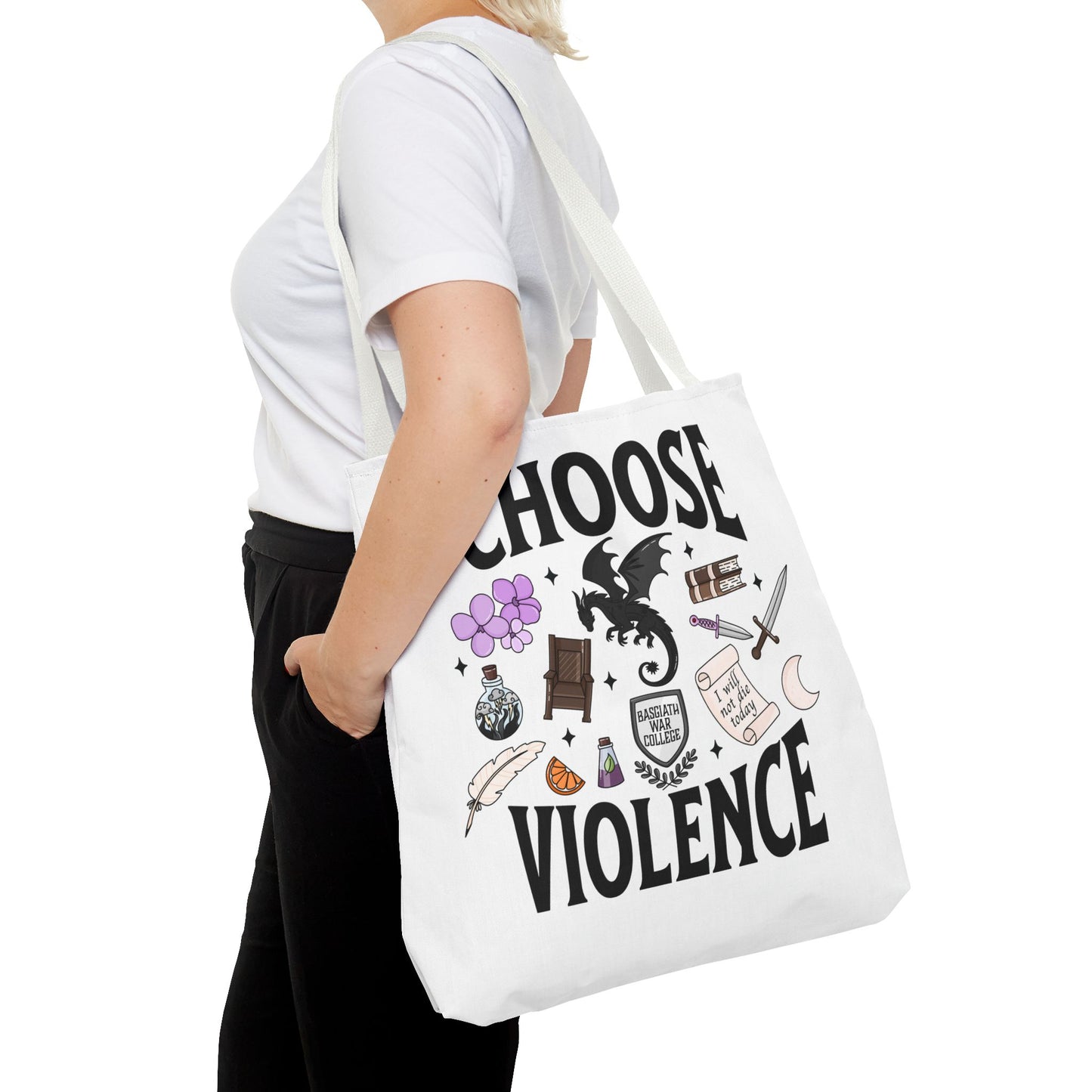 Choose Violence Tote Bag