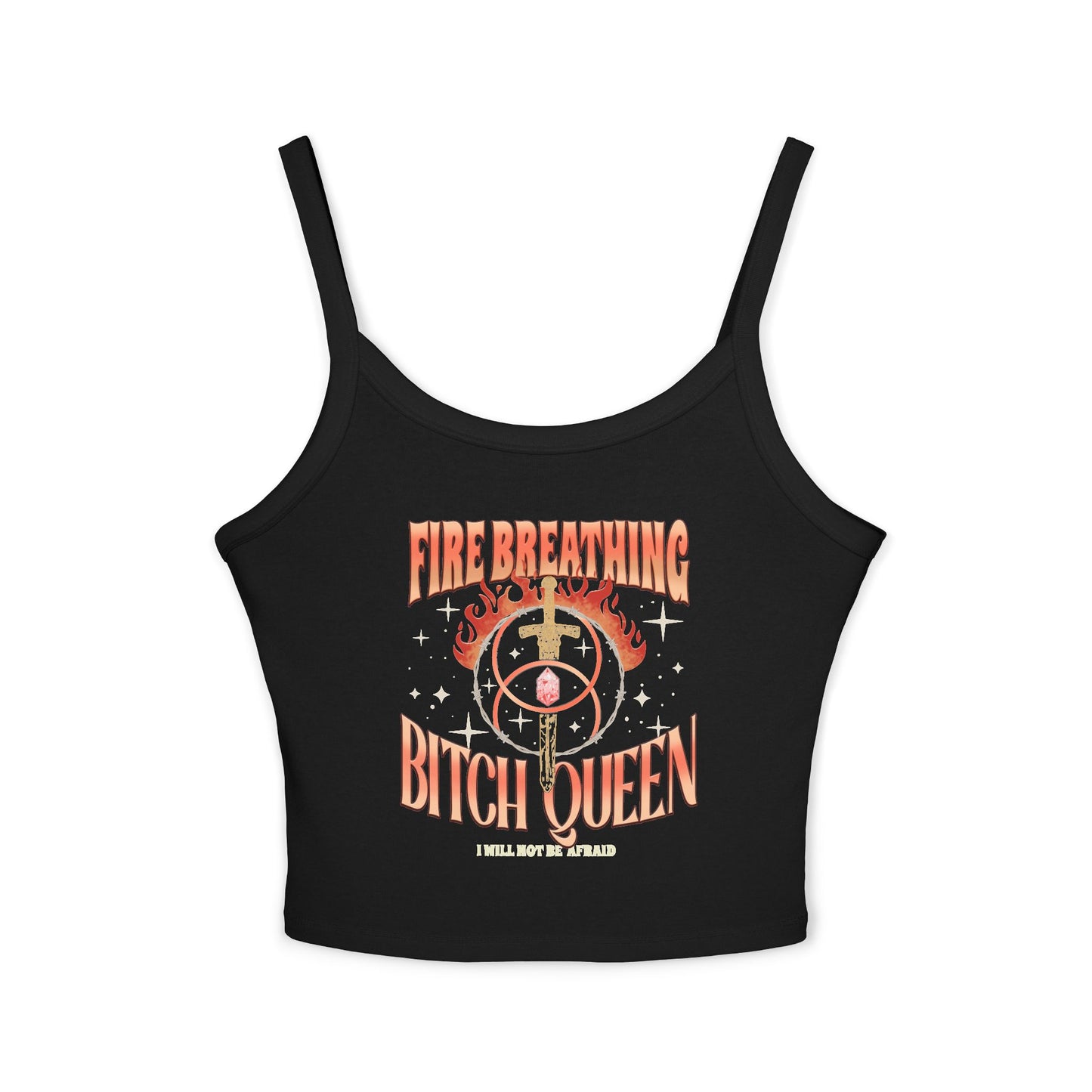 Fire Breathing Bitch Queen Tank