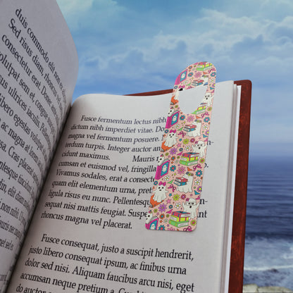 Spooky Stories Bookmark — Pink Reading Bookmark for Kids & Book Lovers