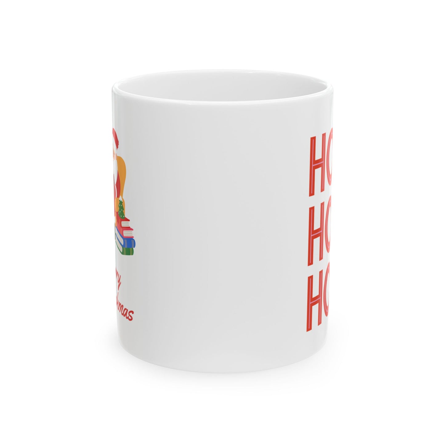 Ho Ho Ho Merry Bookmas Mug