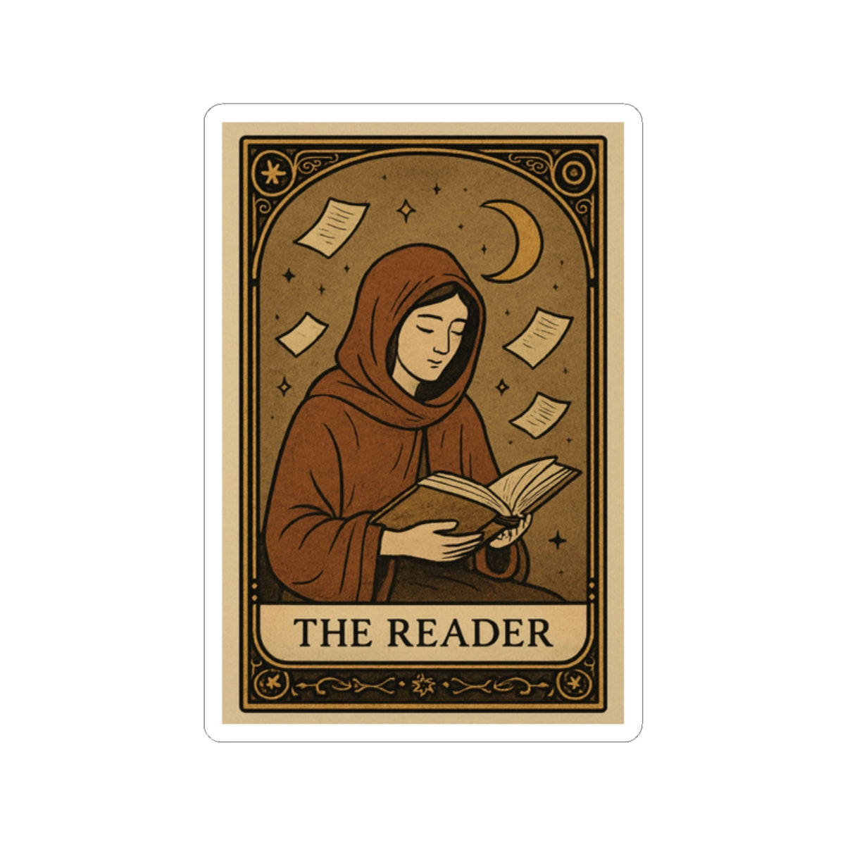 The Reader Sticker