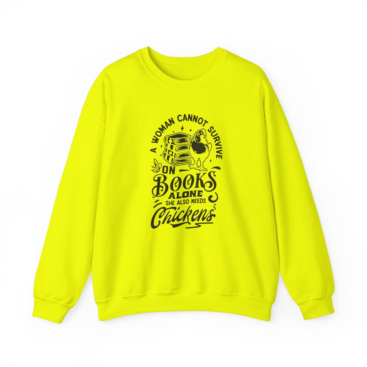 Books & Chickens Sweatshirt