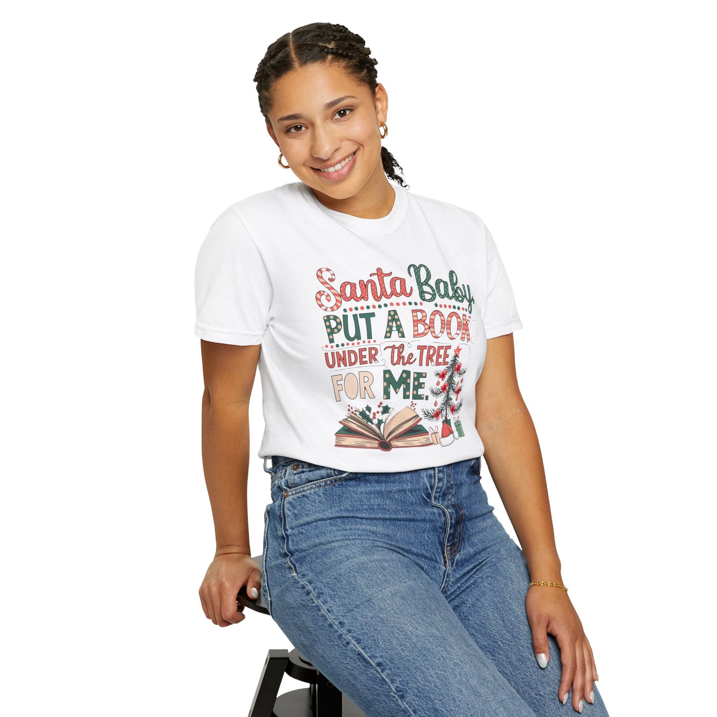 Santa Baby Bookish Tee