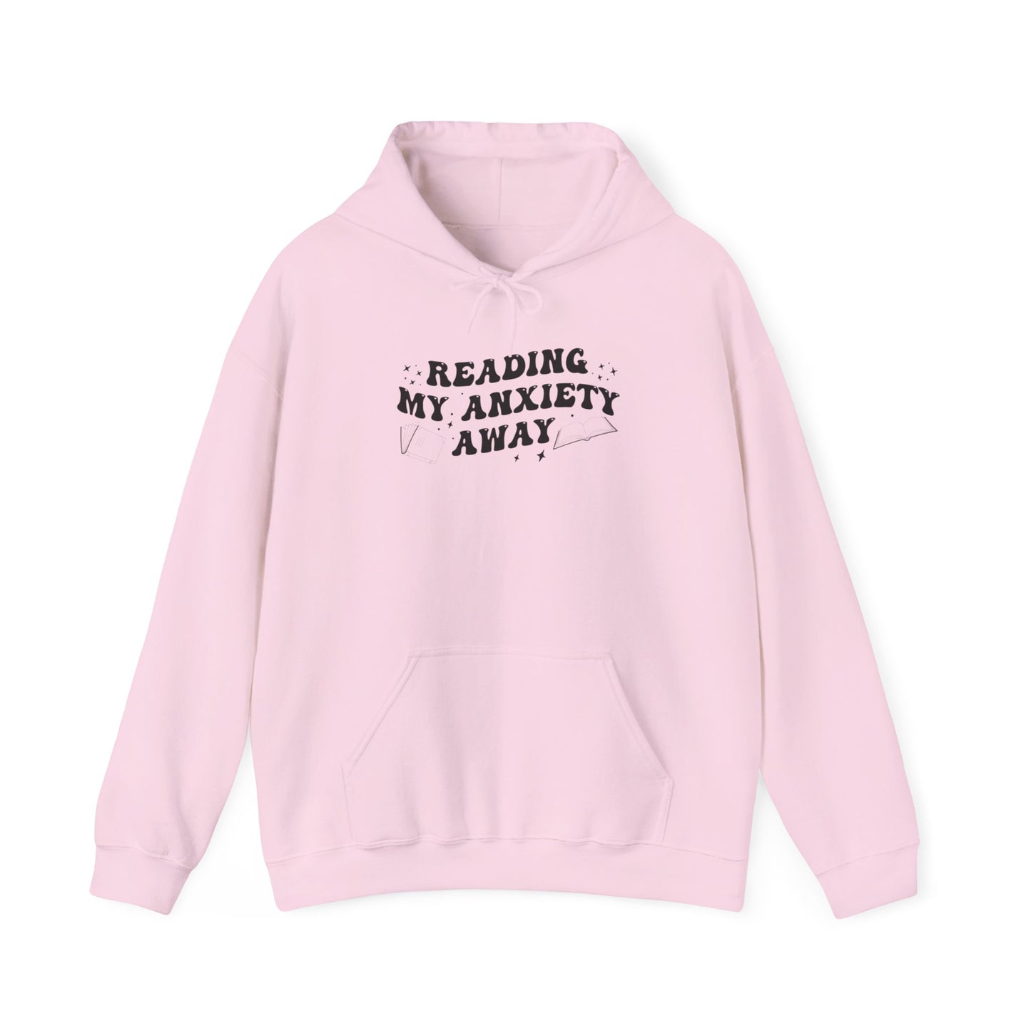 Reading My Anxiety Away Hoodie