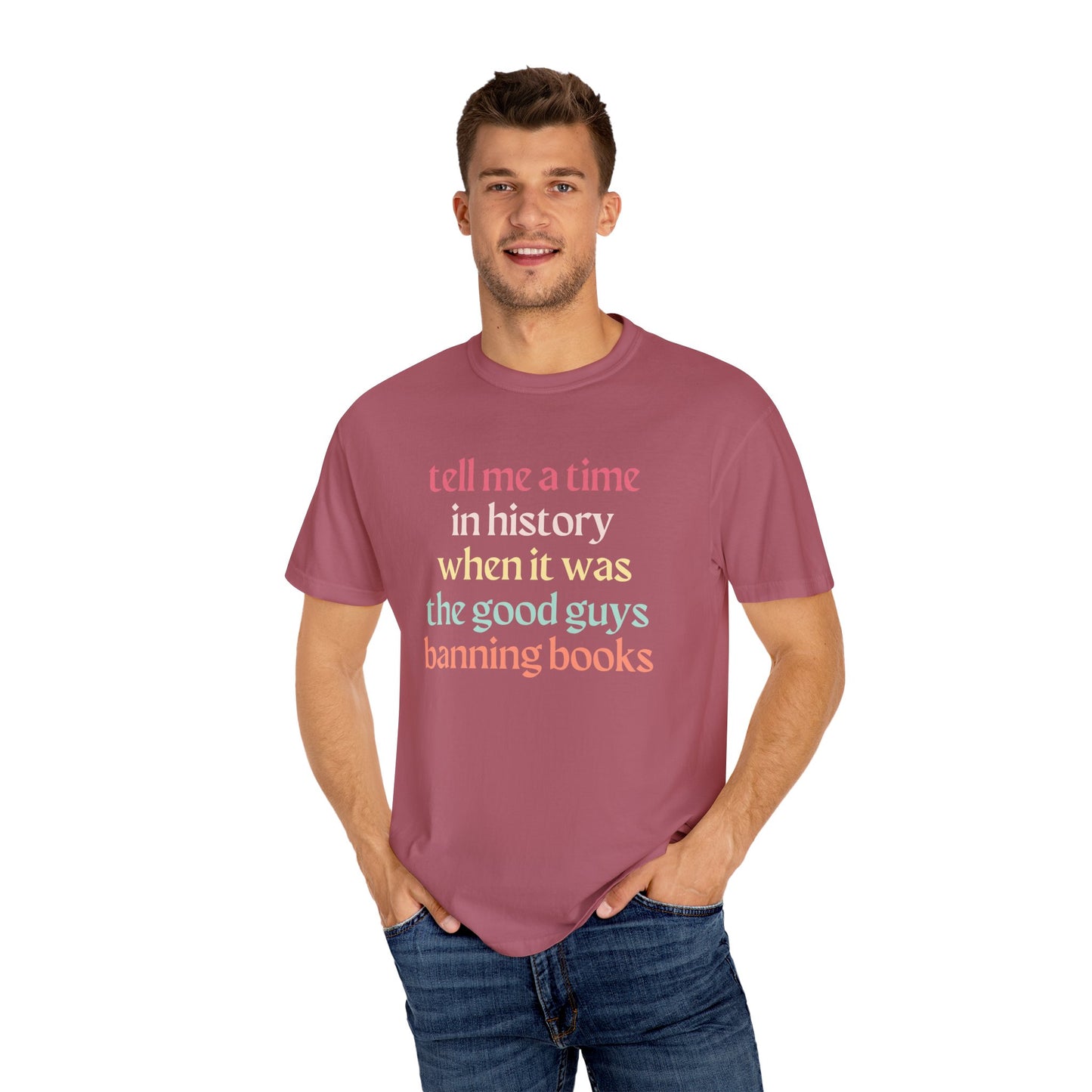 Good Guys Don't Ban Books Tee