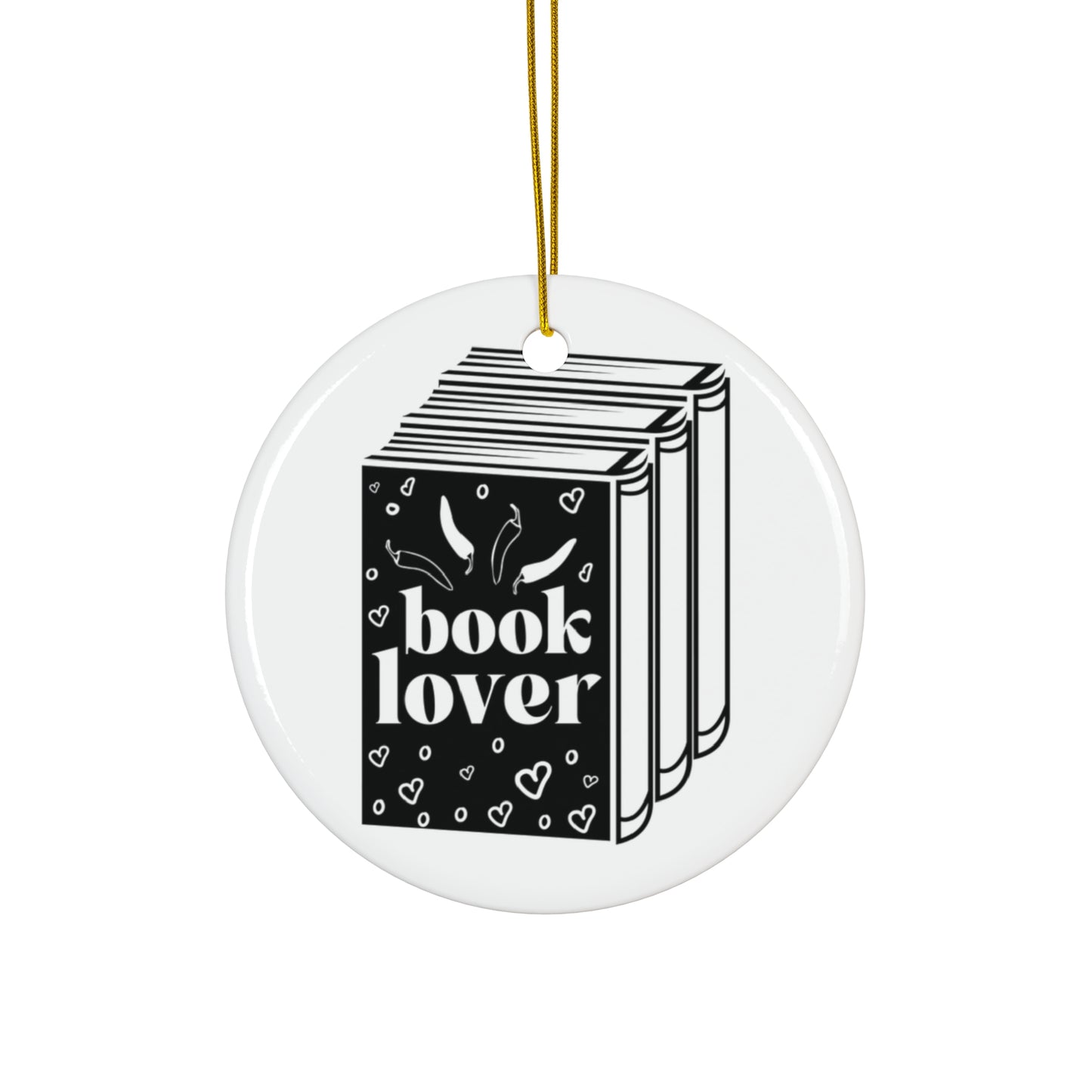 Book Lover Ornament