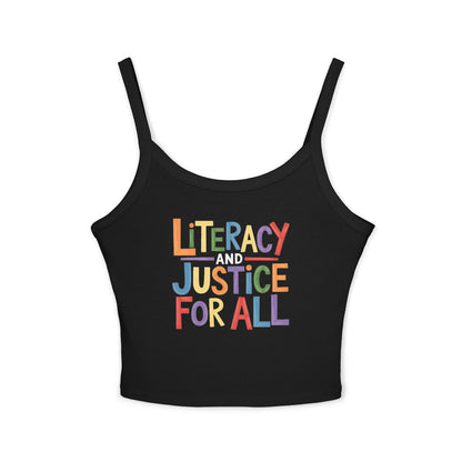 Literacy and Justice Tank