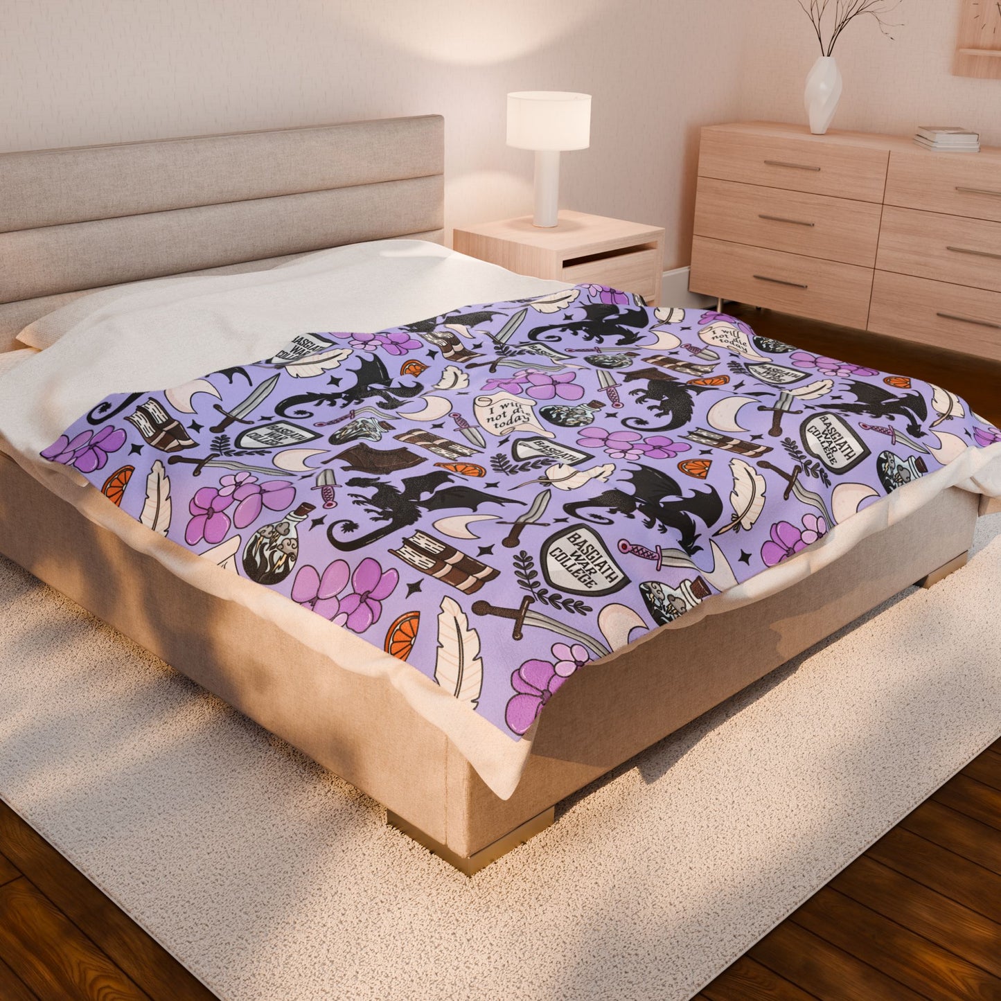 Fourth Wing Plush Blanket