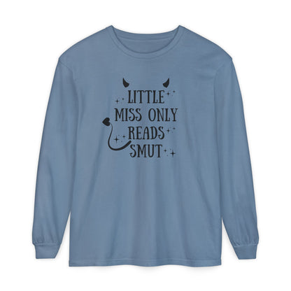Little Miss Only Reads Smut Long Sleeve Tee