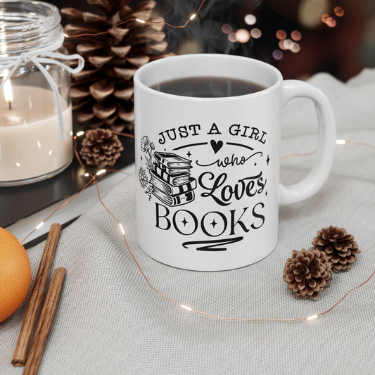 Just A Girl Who Loves Books Mug