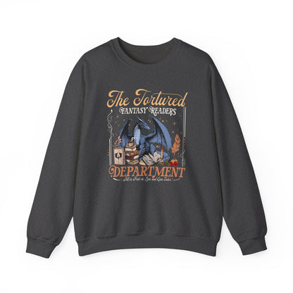 Tortured Fantasy Readers Department Sweatshirt