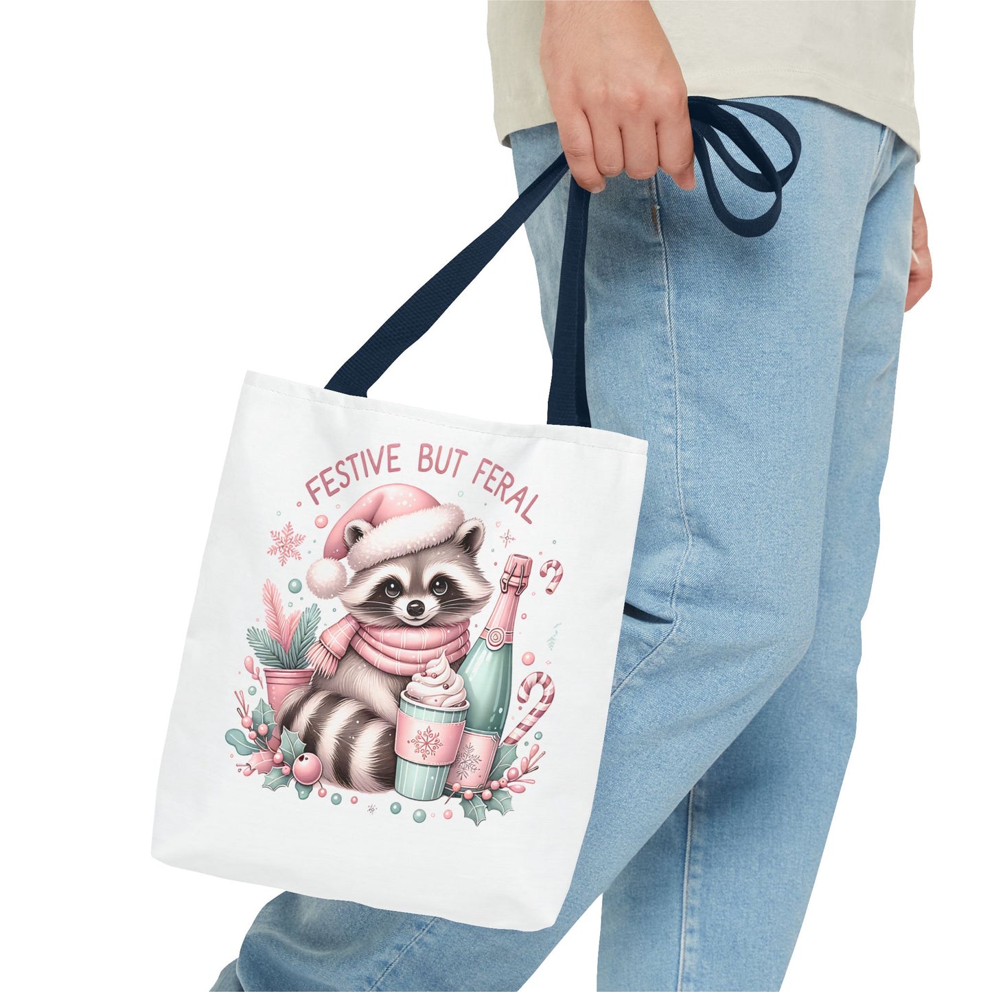 Festive but Feral Tote Bag