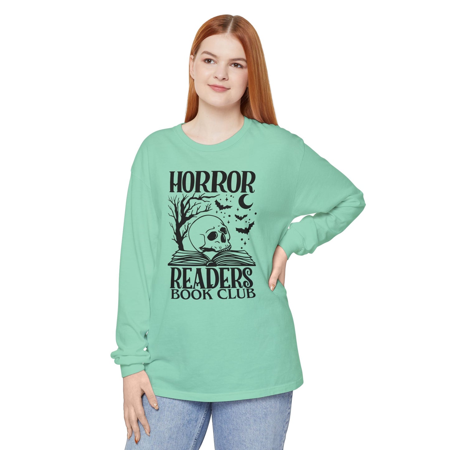 Horror Readers Long Sleeve Tee