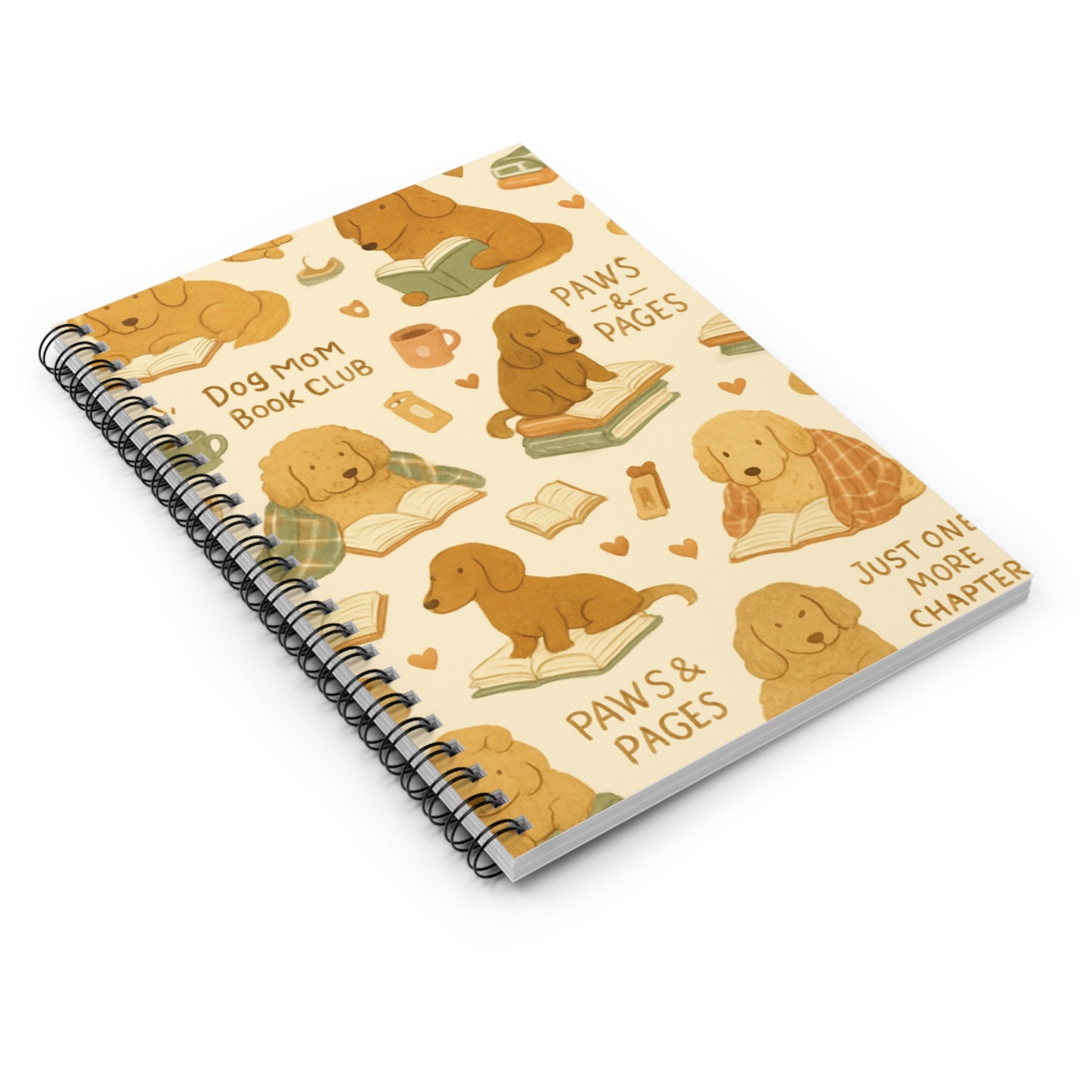 Dog Mom Book Club Notebook