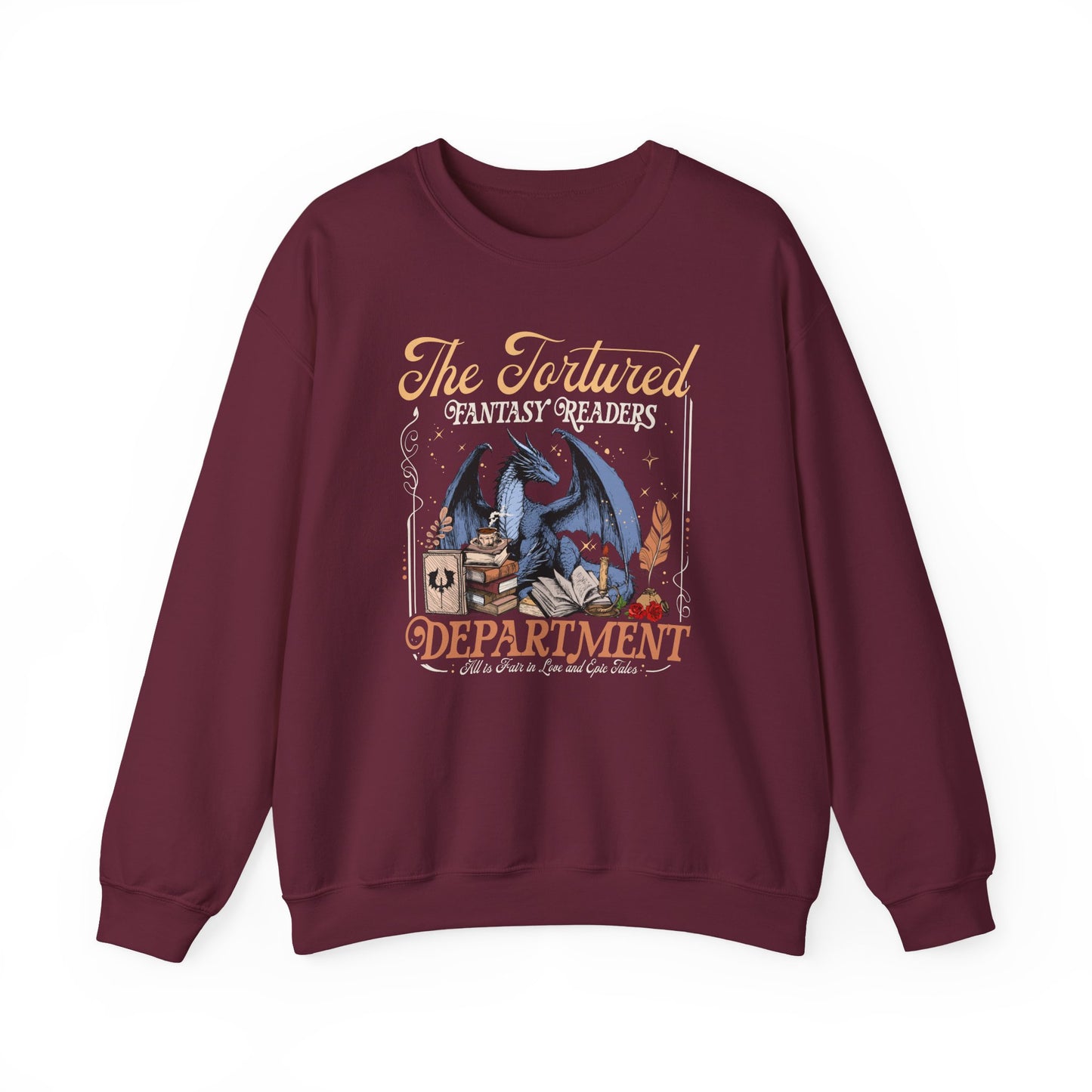 Tortured Fantasy Readers Department Sweatshirt