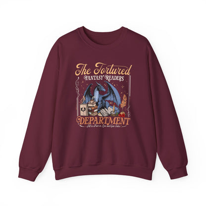 Tortured Fantasy Readers Department Sweatshirt