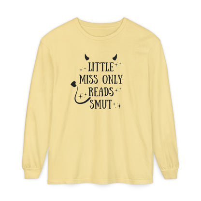 Little Miss Only Reads Smut Long Sleeve Tee