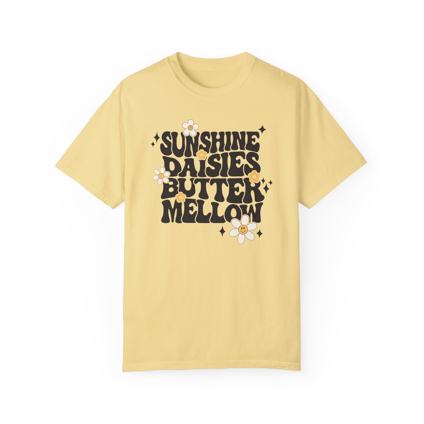 Sunshine Daisies Butter Mellow Tee