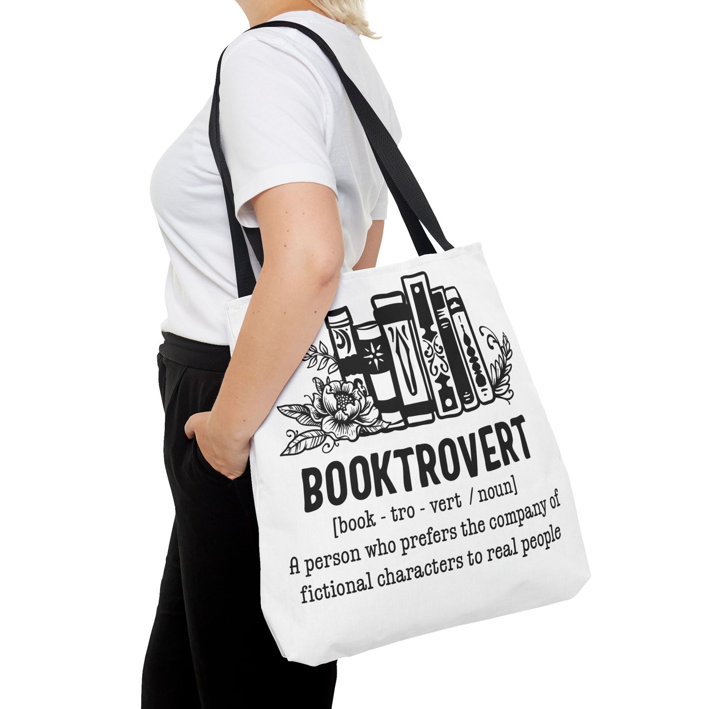 Booktrovert Definition Tote Bag