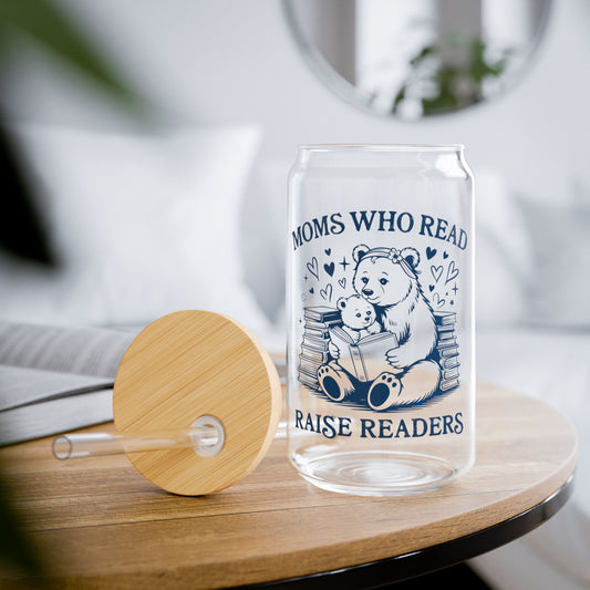 Moms Who Read Sipper Glass