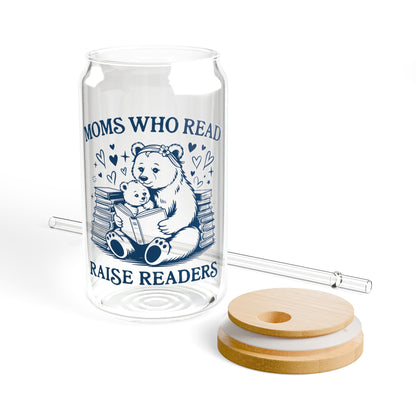 Moms Who Read Sipper Glass