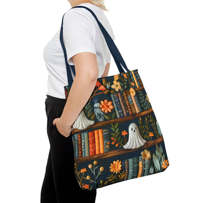 Haunted Library Tote Bag