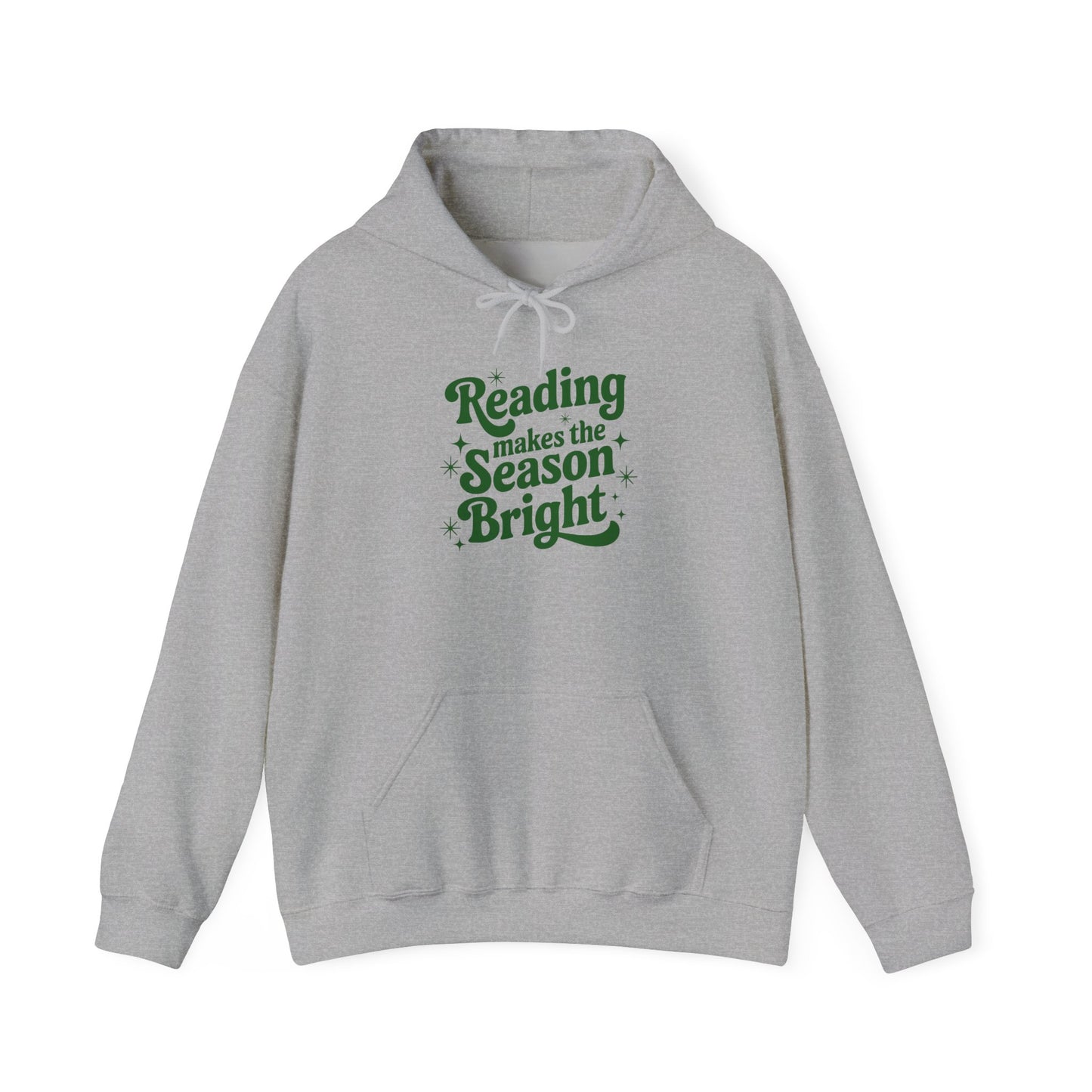 Reading Makes the Season Bright Hoodie